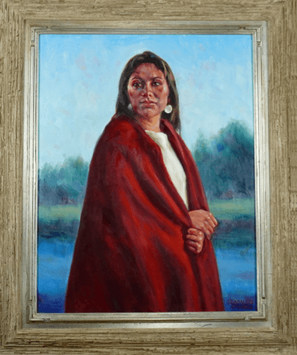 Sarape Red - Guadalupe Apodaca