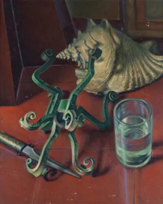 Bodegón caracol - Benjamín Coria