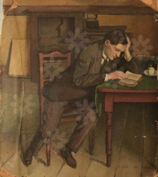 Retrato de Amadeo Modigliani - Benjamín Coria 1916