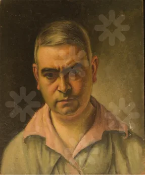 Cuadro doble - Autoretrato y Virgen - Benjamín Coria